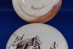 Yukon Agateware trinket bowl - mark