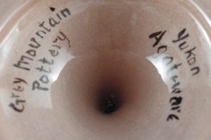 Yukon Agateware Goblet-mark